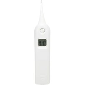 Pig Thermometer Electronic LCD Pet Veterinary Thermometer with Memory Function for Dogs Cats Pet Dog Thermometer Horse Anus Thermometer Fast Digital Veterinary Thermometer