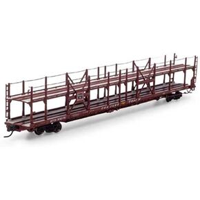 Athearn N F89-F Bi-Level Auto Rack CB&Q/BTTX #930176 ATH15033 N Rolling Stock