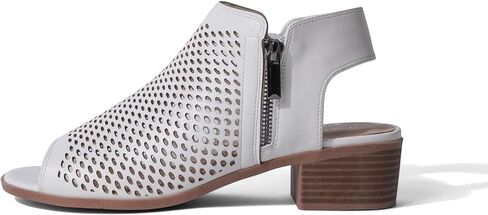 J. Adams Tracy Booties for Women - Peep Toe Low Block Heel Bootie in Kuwait