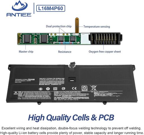 L16C2PB2 Laptop Battery for Lenovo IdeaPad 320-15ABR/15IAP/15IKB/15ISK/17IKB 130-14AST 130-14IKB 130-15IKB 130-15AST S145-15AST S145-14IIL 330-15IKB 520-15IKB V320-17IKB V145-15AST L17M2PB7 L16L2PB2 in Saudi Arabia