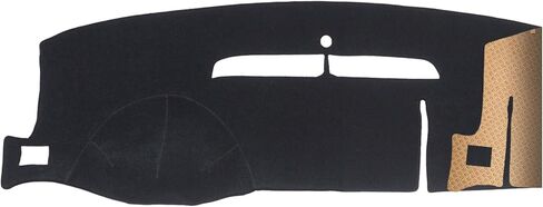 Upgrade Dacron Dashboard Cover Fit for 2011-2018 Fo-rd Fiesta (Without Navigation) Effective Anti Glare, Reduce Reflection, Sun Protection, Dust Proof, UV-Proof -Grey in Saudi Arabia
