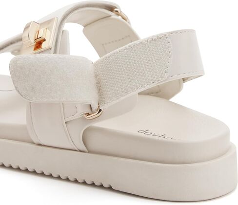 vodvob Women’s Flat Sandals with Soft Cushioned Footbed Open Toe Slides Adjustable Slip On Slippers for Summer in Saudi Arabia