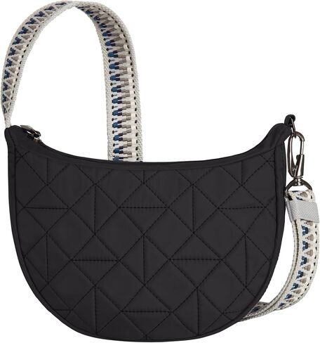 Travelon Boho Anti-Theft Crescent Crossbody, Lush Blue in Saudi Arabia