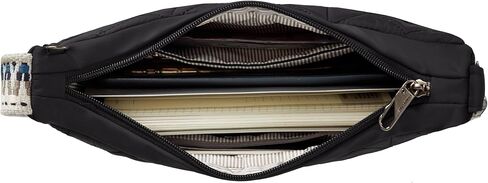 Travelon Boho Anti-Theft Crescent Crossbody, Lush Blue in Saudi Arabia
