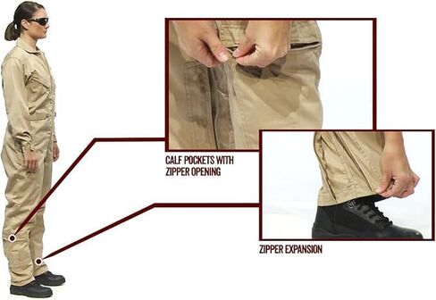 TRU-SPEC Men's 27-P Basic Flight Suit in Saudi Arabia