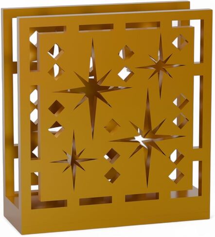 Midcentury Modern Retry Style Starburst Diamond Neepkin حامل هندسي المطبخ ديكور 1960s 50s هدية عصر ذري فريدة من نوعها (البط البري) in Kuwait