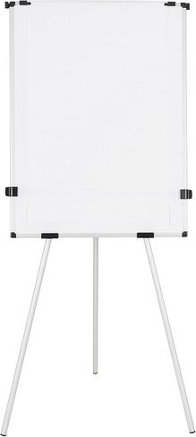 Bi-Office Earth Kyoto Paper Roll Tripod Non Magnetic Easel With Extendable Arms, 70 x 100 cm (Euro size), Dry Wipe Surface, Aluminium Frame in Saudi Arabia