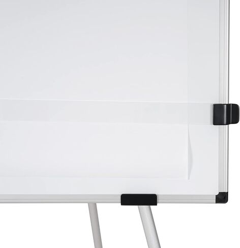 Bi-Office Earth Kyoto Paper Roll Tripod Non Magnetic Easel With Extendable Arms, 70 x 100 cm (Euro size), Dry Wipe Surface, Aluminium Frame in Saudi Arabia