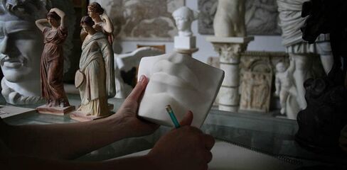 Caproni Collection Plaster Cast Sculpture of David's Mouth Size Size Size (Item #148) in Kuwait