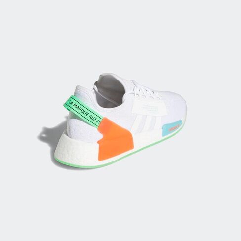 adidas NMD_R1 V2 Shoes Men's, White, Size 12.5 in Saudi Arabia