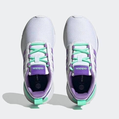 adidas Racer TR21 Shoes Kids', White, Size 2.5 in Saudi Arabia