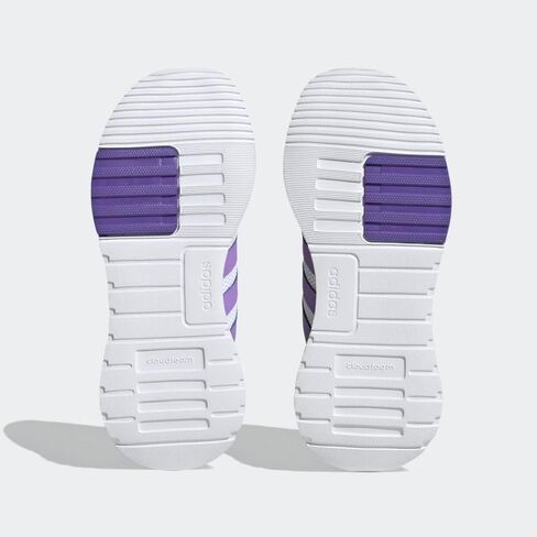 adidas Racer TR21 Shoes Kids', White, Size 2.5 in Saudi Arabia