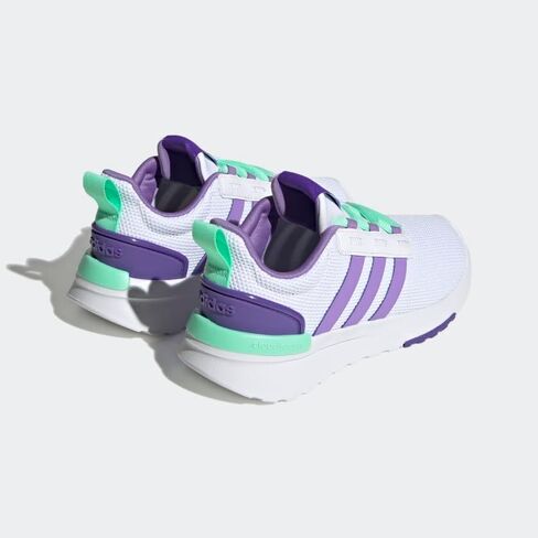 adidas Racer TR21 Shoes Kids', White, Size 2.5 in Saudi Arabia