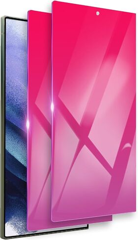 عبوتان من واقي شاشة الخصوصية لهاتف iPhone 15 Pro Max [9H+ صلابة] زجاج مقسى وردي مقاس 6.7 بوصة موفر خاص مضاد للضوء الأزرق ومضاد للخدش وتغطية كاملة ومضاد للفقاعات in Saudi Arabia