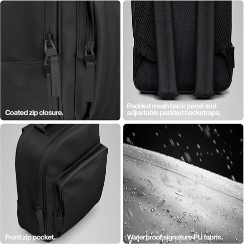 RAINS Book Daypack (Black) in Kuwait