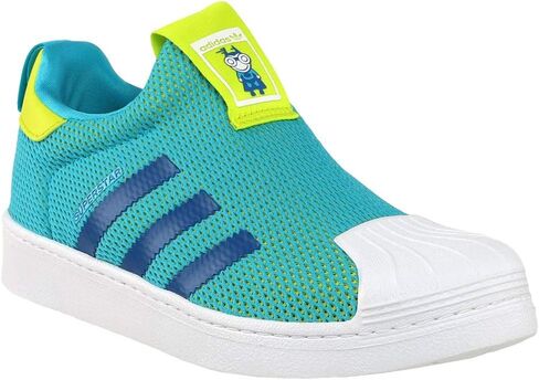 adidas Originals Superstar 360 Sneaker, Vivid Red/White/Black I, 3 US Unisex Little Kid in Saudi Arabia