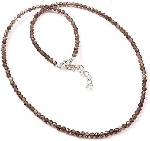 Handmade Faceted Peridot Beaded Necklace for Women – 18-Inch Adjustable Gemstone Choker, Minimalist Jewelry, Elegant Fashion Accessory, Perfect Gift in Saudi Arabia