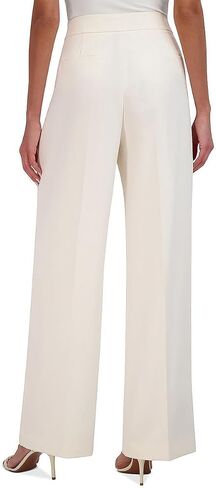 BCBGMAXAZRIA Women's High Waisted Wide Leg Pant Front Pleats Functional Pockets Trouser in Saudi Arabia