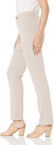 Gloria Vanderbilt Women's Classic Amanda High Rise Tapered Jean, Rinse Noir, 6 Long in Saudi Arabia
