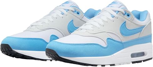 Nike Air Max 1 Men's Shoes (FD9082-104,Black/Pure Platinum/University Gold) Size 7.5 in Saudi Arabia
