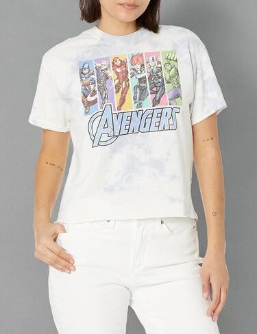 Marvel Universe Avengers Unite Women's Fast Fashion Short Sleeve Tee Shirt in Saudi Arabia