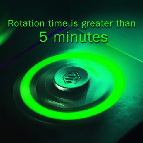 Premium Metal Fidget Spinner for Adults,Fidget Toys,Glowing Effect in Saudi Arabia