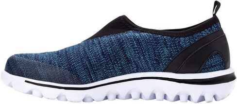 Propet Women's TravelActiv Slip-On Sneaker, Berry Heather, 7 Narrow US in Saudi Arabia