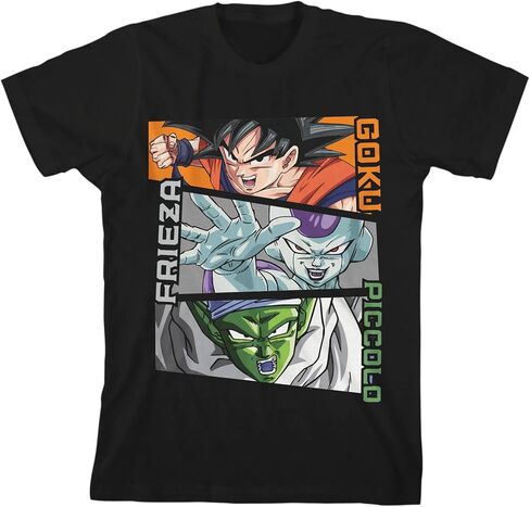 Dragon Ball Z Legend in The Making Youth 3-Pack Crew Neck Short Sleeve T-Shirts Multicolored in Saudi Arabia