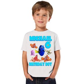Custom Birthday Shirt with the Name and Age on it Personalized Family Matching Shirts Birthday Boy or Girl