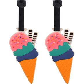 Chocolate Addict Luggage Tag - Set of 2 - Suitcase ID Holder in Kuwait