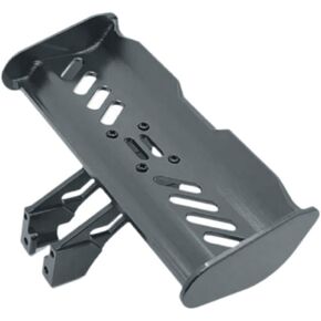 RC Tail Wing Aluminum Tail Wing Rear Spoiler Sturdy 1:14 1:12 Modification Tail Wing Bracket for 144001 124019 144016 4001R, Black