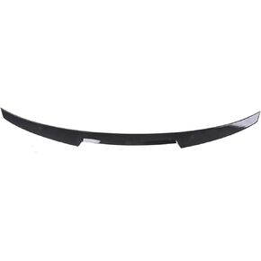 Rear Spoiler Rear Gloss Black Bumper Lip Trunk Spoiler Fit for BMW 4 Series F32 F33 F36 2014-2020 PSM M4 MP Carbon Fiber Pattern Wing Tail Kit Sedan Spoiler(F32 Black M4 Spoiler)