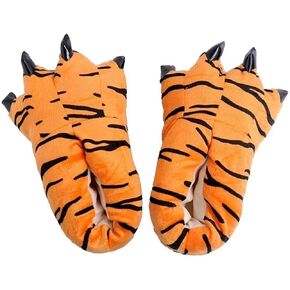Honeystore Unisex Soft Plush Home Slippers Animal Costume Paw Claw Shoes in Kuwait