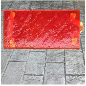 TIST Polyurethane Pad Seal, Stone Brick Texture Concrete Texture Pad, Used for DIY, Concrete Cover Layer, and Stone Pattern Projects