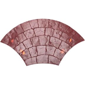 Scale Stone Brick Texture Concrete Texture Pad, Polyurethane Pad Seal, Cement Wall Mold for Parks, Gardens, and Trails