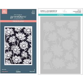 spellbinders daisy دش الحزمة أفضل حزمة ، المعدن