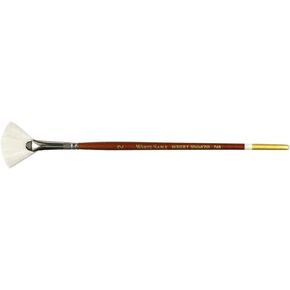 Robert Simmons White Sable Short Handle Brushes 2 Fan 748