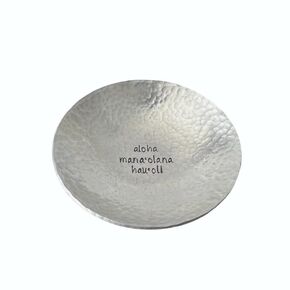 Personalized Pewter Ring Dish - 10th Anniversary Gift for Wife - Custom Birthday Gift for Her - Choose Your Style (M)