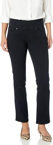 Jag Jeans Women's Petite Peri Pull-on Straight Leg Jean in Saudi Arabia