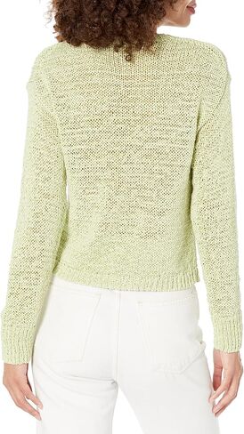 Vince Women's Textured Cable Crew,Cream,Small in Saudi Arabia