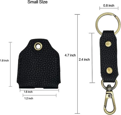 Genuine Leather Keychain Holder Handmade Key Sleeve Stylish Key Case Cover for Broken Key Vintage Leather Key Protector in Saudi Arabia