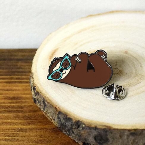 Free Hugs Sloth Enamel Pin in Kuwait