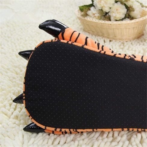 Honeystore Unisex Soft Plush Home Slippers Animal Costume Paw Claw Shoes in Kuwait