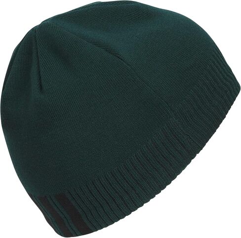 adidas Men's Creator 3 Standard Fit Beanie Lightweight mesh-Lined with Reflective Logo for Cold Weather Activity, Grey Six/Black/Shadow Red in Saudi Arabia