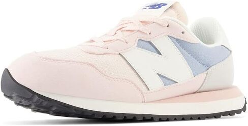 New Balance 237 V1 Lace Up Sneaker, White/Black, 6 US Unisex Big Kid in Saudi Arabia