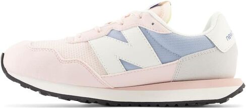 New Balance 237 V1 Lace Up Sneaker, White/Black, 6 US Unisex Big Kid in Saudi Arabia