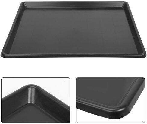 2pcs Waterproof Replacement Trays for Dog Crate，31.9 x 22.8 inch Multi-Purpose Plastic Boot Mat, Shoe Tray, Floor Protection, Dog and Cat Food Bowls in Kuwait