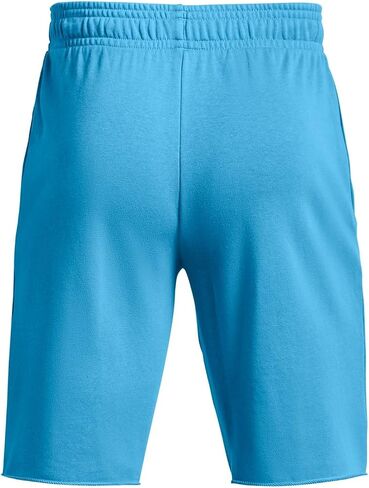 Under Armour Men's Standard Rival Terry Shorts, (025) Castlerock Light Heather / / Onyx White in Saudi Arabia