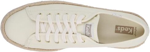Keds Triple Up Canvas, Sneaker Womens, White/Purple, 6 Medium in Saudi Arabia