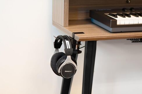 Gator Frameworks Cases Frameworks Headphone Hanger for Desks (GFW-HP-HANGERDESK), Black Small in Saudi Arabia